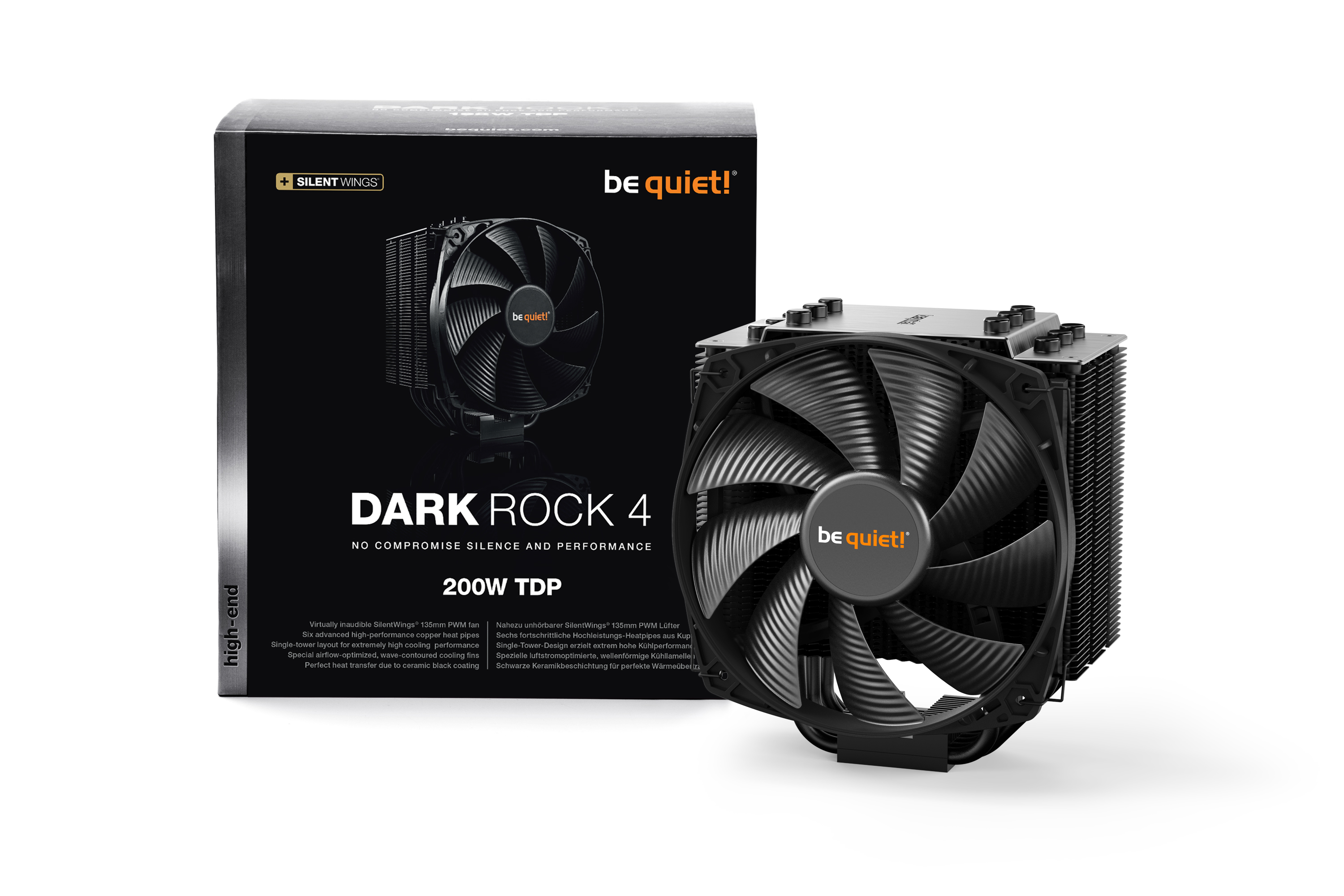 PURE ROCK 2 silent essential Air coolers from be quiet!