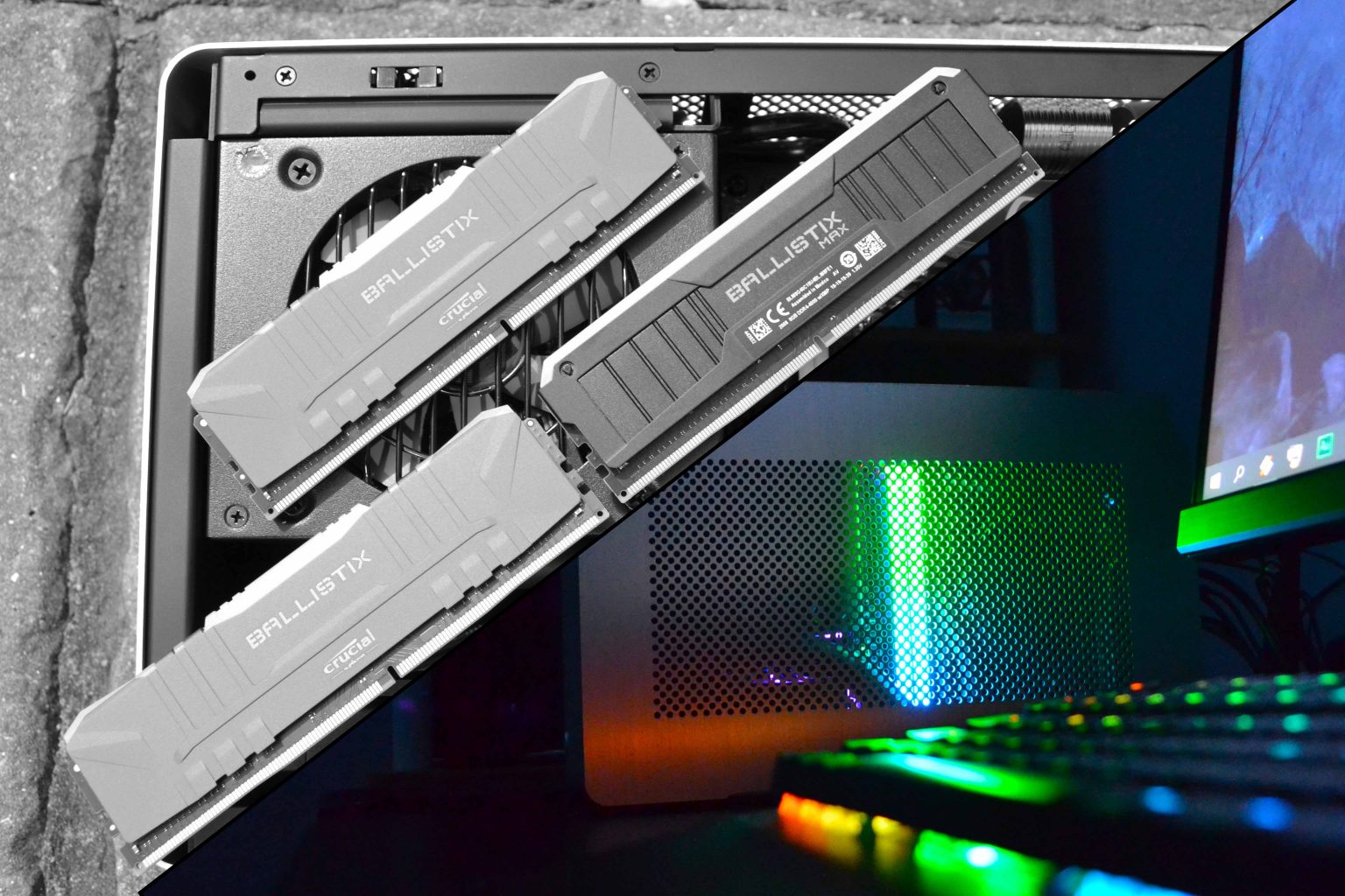 Crucial Ballistix Max Gb Ddr Rgb At Mhz Glob Trotters