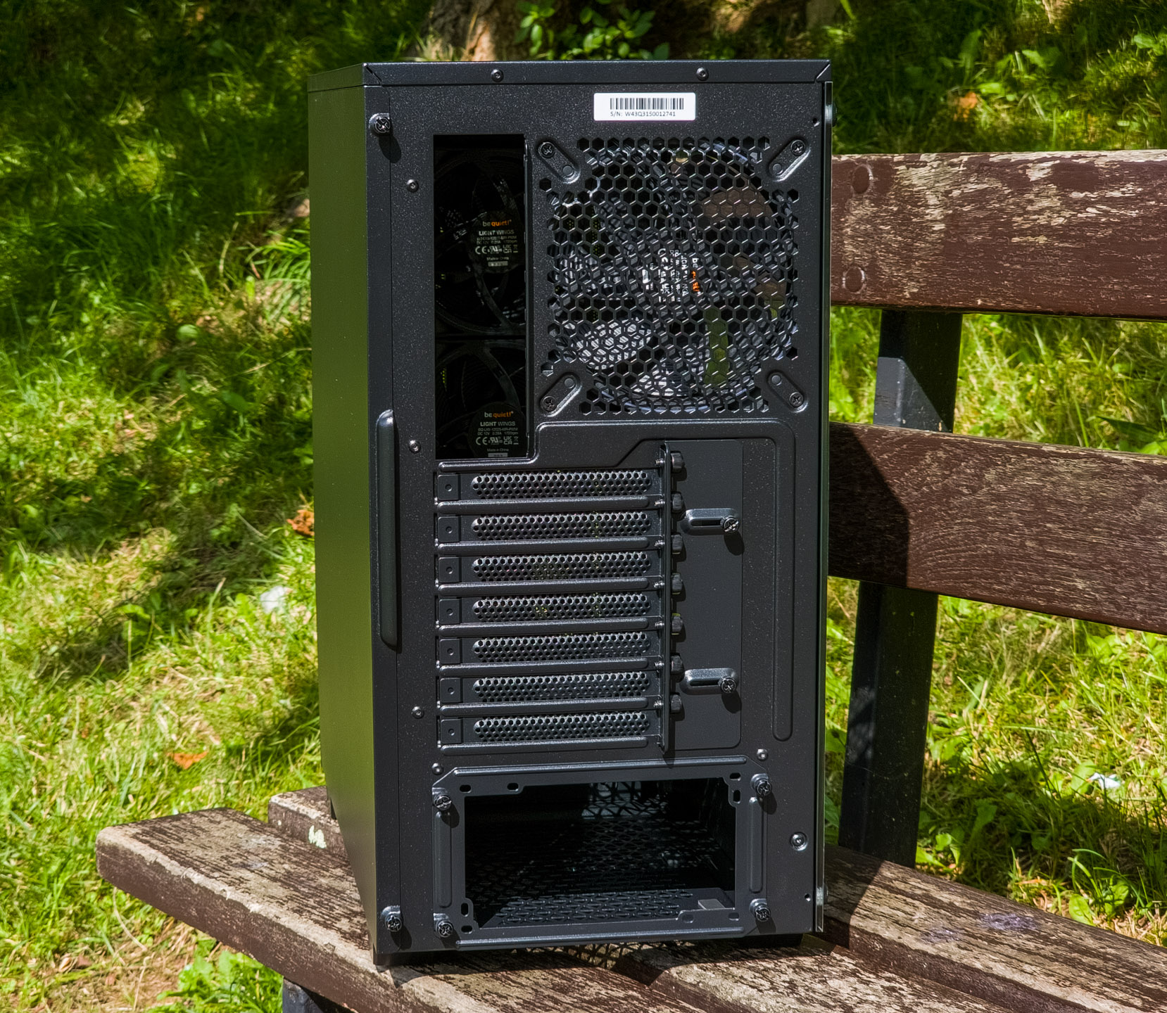 be quiet! Pure Base 500DX ATX Mid Tower PC case, ARGB, 3 Pre-Installed  Pure Wings 2 Fans, Tempered Glass Window, Black