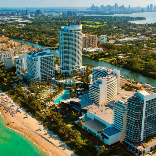 Miami - Florida Wide Desktop Background